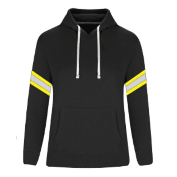 SHARPE - Safety Pullover Hoodie with Reflective Striping Woman's Thumbnail